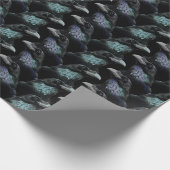 Evermore Gothic Raven Conspiracy Trading Goth Must Geschenkpapier (Ecke)