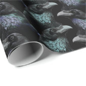 Evermore Gothic Raven Conspiracy Trading Goth Must Geschenkpapier (Rolleneckpunkt)