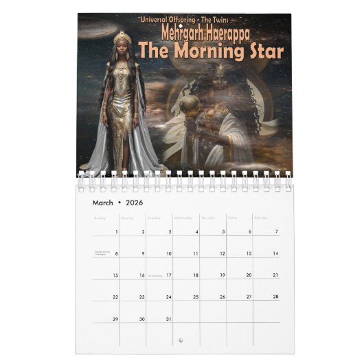 Evermore - Träume unserer fernen Vergangenheit Kalender (Mär 2026)