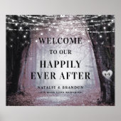 Evermore | Verzauberter Wald | Empfang Willkommen Poster (Vorne)