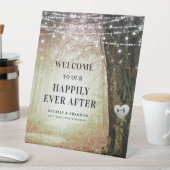 Evermore | Verzauberter Wald | Empfang Willkommen Sockelschild (In Situ)