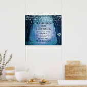 Evermore | Verzauberter Wald | Unterschreiben Sie Poster (Küche)