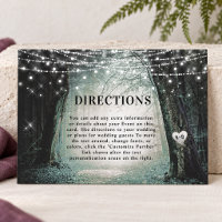 Evermore | Zaubere Wald Hochzeitsanweisungen