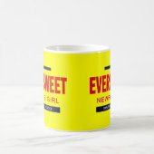 Eversweet Newfie Mädchen-Tasse Kaffeetasse (Mittel)