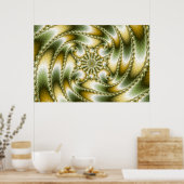 Everswirl - Mandelbrot-Fraktal Poster (Küche)