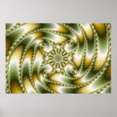 Everswirl - Mandelbrot-Fraktal Poster (Vorne)