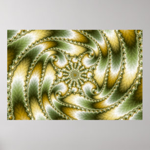 Everswirl - Mandelbrot-Fraktal Poster