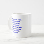 evertonians sind geboren kaffeetasse (Vorderseite Links)