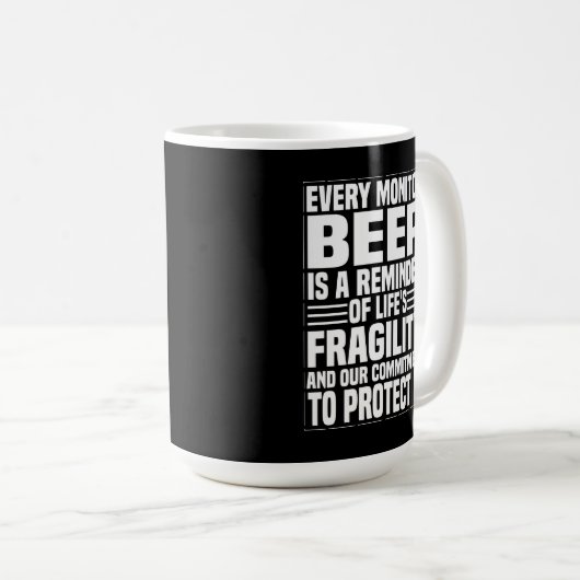 Every Beep Matters – Alert & Devoted Kaffeetasse (VorderseiteRechts)