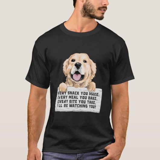 Every Bite You Take I'Ll Be Watching You Golden Re T-Shirt (Vorderseite)