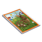 Every Bunny Loves Flowers Notizblock (Rechte Seite)