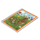 Every Bunny Loves Flowers Notizblock (Linke Seite)