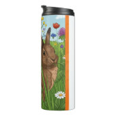 Every Bunny Loves Flowers Thermosbecher (Nach rechts gedreht)