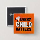 Every Child Matters Button (Vorne & Hinten)