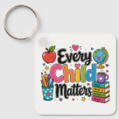 Every Child Matters Lehrer Schlüsselanhänger (Vorderseite)