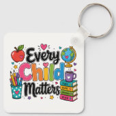 Every Child Matters Lehrer Schlüsselanhänger (Rückseite)