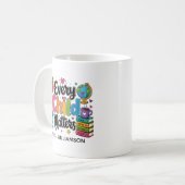 Every Child Matters Monogram Lehrer Kaffeetasse (Vorderseite Links)