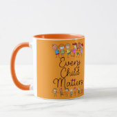 Every Child Matters Orange Awareness  Mug Tasse (Links)