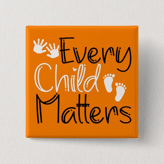 Every Child Matters, Orange Orange Day Button (Vorderseite)