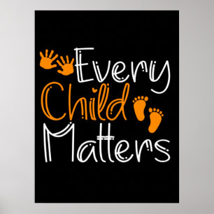 Every Child Matters Orange Poster