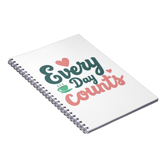 Every Day Counts Notizblock (Rechte Seite)