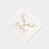Every Day is Christmas Foil Stamped Napkins Servietten Mit Folie (Rechts)