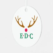 Every Day is Christmas Metal Ornament Aus Metall (Vorderseite links)