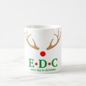 Every Day is Christmas Mug Kaffeetasse (Mittel)