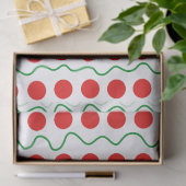 Every Day is Christmas Polka Dot Seidenpapier (Geschenk)