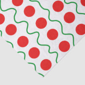 Every Day is Christmas Polka Dot Seidenpapier (Detail)