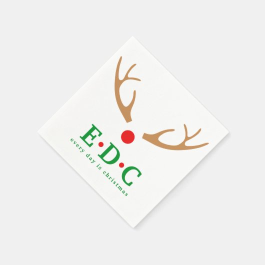 Every Day is Christmas  Serviette (Ecke)