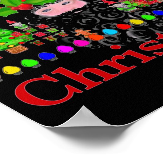 Every Day Is Christmas T Shirt Poster (Ecke)