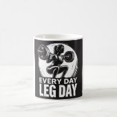 Every Day Leg Day Kaffeetasse (Mittel)