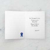 Every dog has his day - humorous Father's Day Karte (Innenseite)
