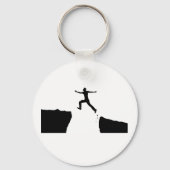 "Every Fall Is the Start of a Rise – Leap of Hope" Schlüsselanhänger (Rückseite)