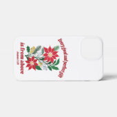 Every Good and Perfect Gift – James 1:17 Christmas iPhone Hülle (Rückseite (Horizontal))