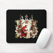 Every Knee Shall Bow Funny Kneeling Santa Baby Jes Mousepad (Mit Mouse)