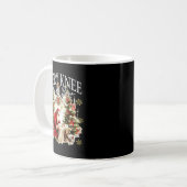 Every Knee Shall Bow Jesus Birth Christian Santa C Kaffeetasse (Vorderseite Links)