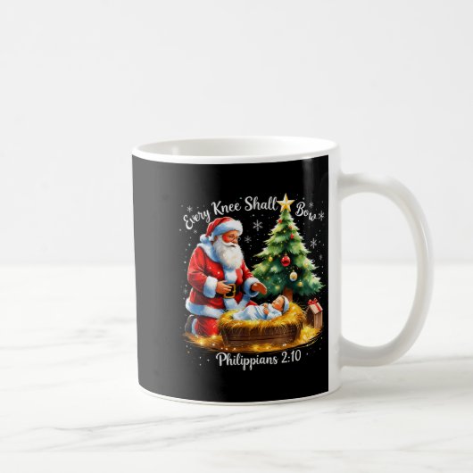 Every Knee Shall Bow Philipans 2_10 Christmas Kaffeetasse (Rechts)