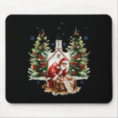Every Knee Shall Bow Religious Christian Santa Chr Mousepad (Vorne)