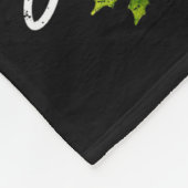 Every Knee Shall Bow Santa Christmas Nativity Scen Fleecedecke (Ecke)