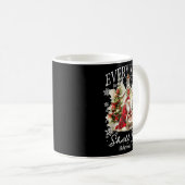 Every Knee Shall Bow Santa Christmas Nativity Scen Kaffeetasse (VorderseiteRechts)