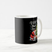Every Knee Shall Bow Santa Christmas Nativity Scen Kaffeetasse (VorderseiteRechts)