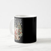 Every Knee Shall Bow Santa Christmas Nativity Scen Kaffeetasse (Vorderseite Links)