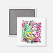 Every Knee Shall Bow Santa Christmas Nativity Scen Magnet (Vorderseite/Rückseite)