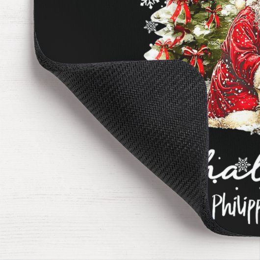 Every Knee Shall Bow Santa Christmas Nativity Scen Mousepad (Ecke)