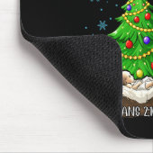 Every Knee Shall Bow Santa Christmas Nativity Scen Mousepad (Ecke)