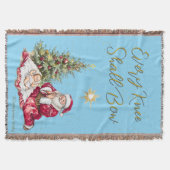 Every Knee Shall Bow Throw Blanket Decke (Vorderseite)
