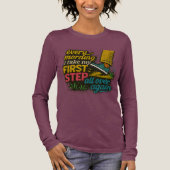 Every Morning First Step - T-Shirt Tri-Blend Shirt (Vorderseite)