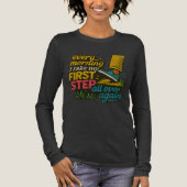 Every Morning First Step - T-Shirt Tri-Blend Shirt (Vorderseite)